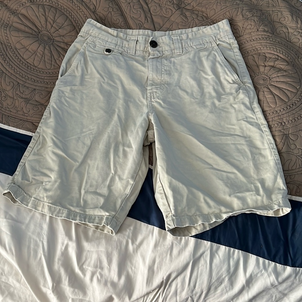 Men’s Cream Summer Shorts